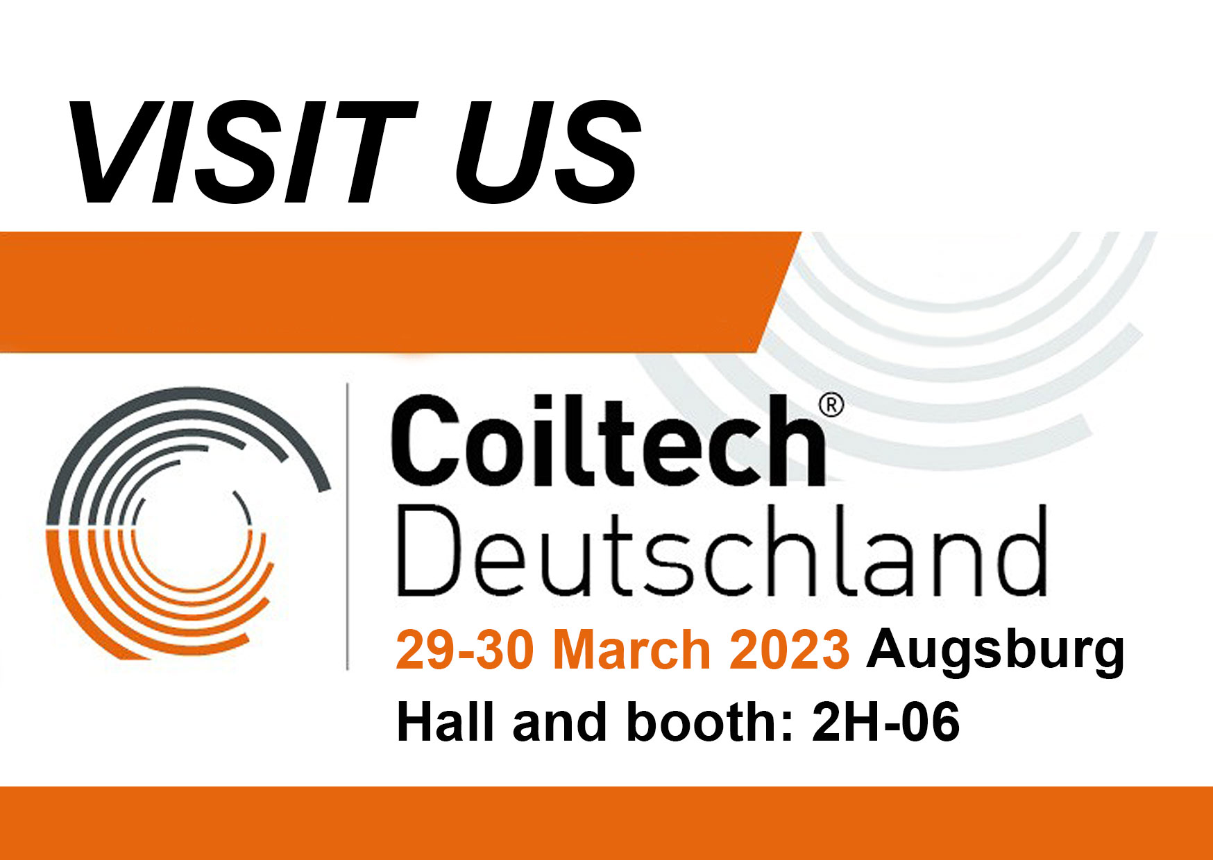 Coiltech 2023, Augsburg, Germany